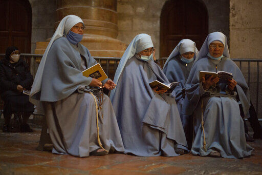 APTOPIX Israel Palestinians Holy Week